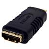ADATTATORE HDMI NEDIS CVGP34900BK HDMI (F) - HDMI (F)  con connettori dorati.